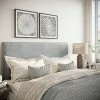 Brand new 🤩 Accentrics Home Flange Welt Headboard, Gray 🌟 -furniture Shop unnamed file