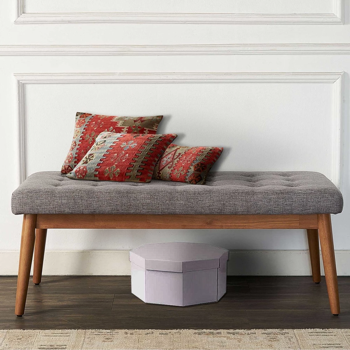 Discount ๐ Crosley Brands Landon Upholstered Bench ๐ฅ 3 Discount ๐ Crosley Brands Landon Upholstered Bench ๐ฅ