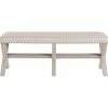 Best reviews of 🤩 Accentrics Home Beige Upholstered 'X' Base Bed Bench 🥰 -furniture Shop unnamed file 1020