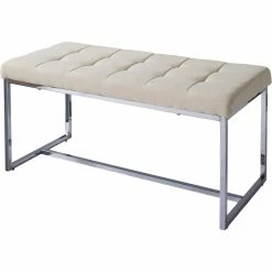 Outlet ๐คฉ CorLiving Huntington Modern Fabric Wide Bench With Chrome Base ๐ 7 Outlet ๐คฉ CorLiving Huntington Modern Fabric Wide Bench With Chrome Base ๐ -furniture Shop unnamed file 1038