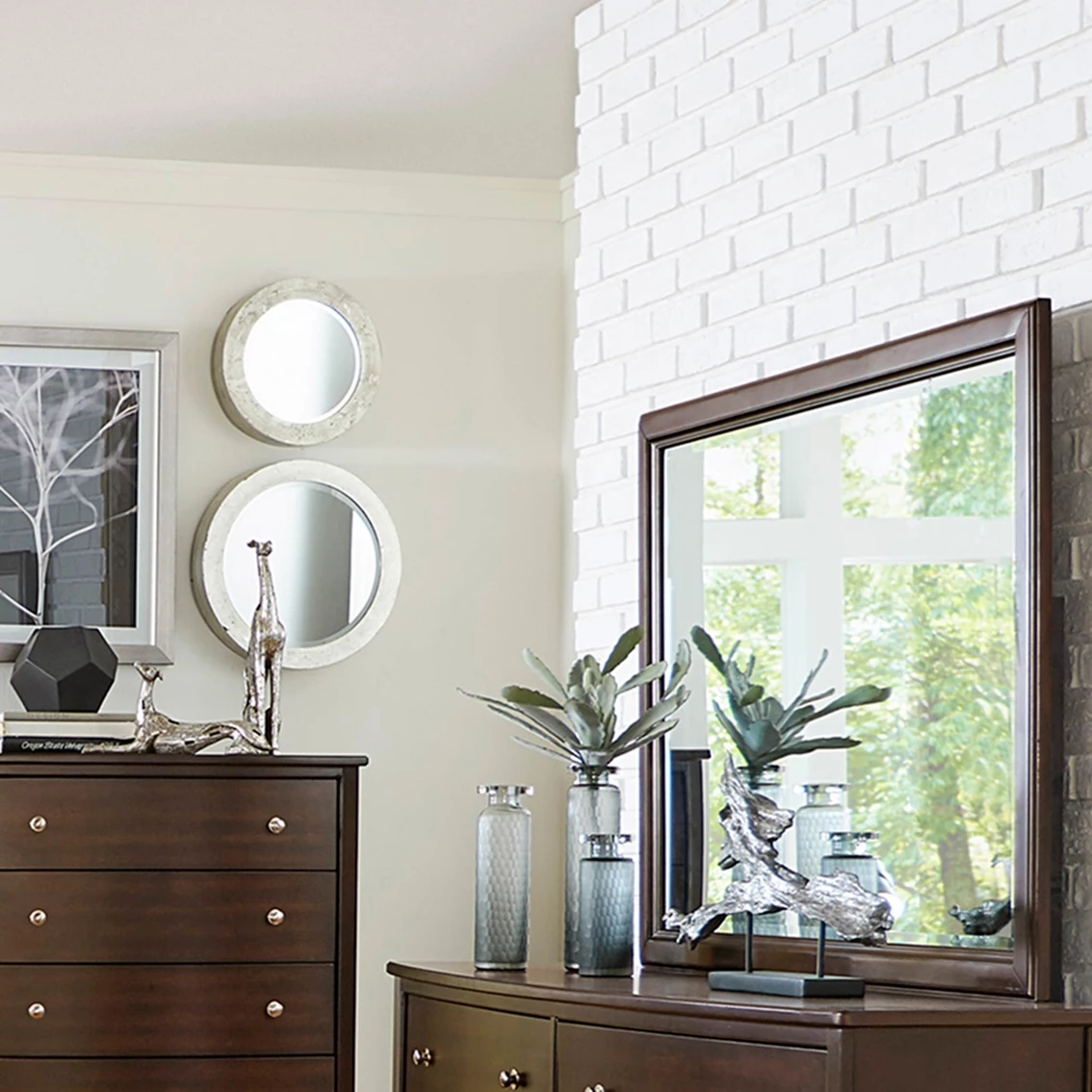 Hot Sale 🛒 Homelegance Cotterill Mirror 🛒 3 Hot Sale 🛒 Homelegance Cotterill Mirror 🛒