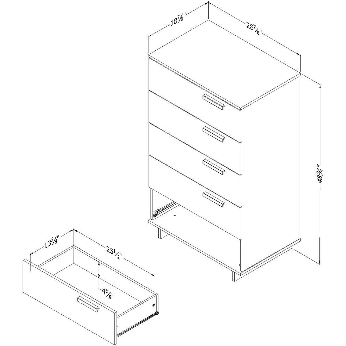 Promo ๐ South Shore Cavalleri 5 Drawer Chest โ๏ธ 7 Promo ๐ South Shore Cavalleri 5 Drawer Chest โ๏ธ - Image 5