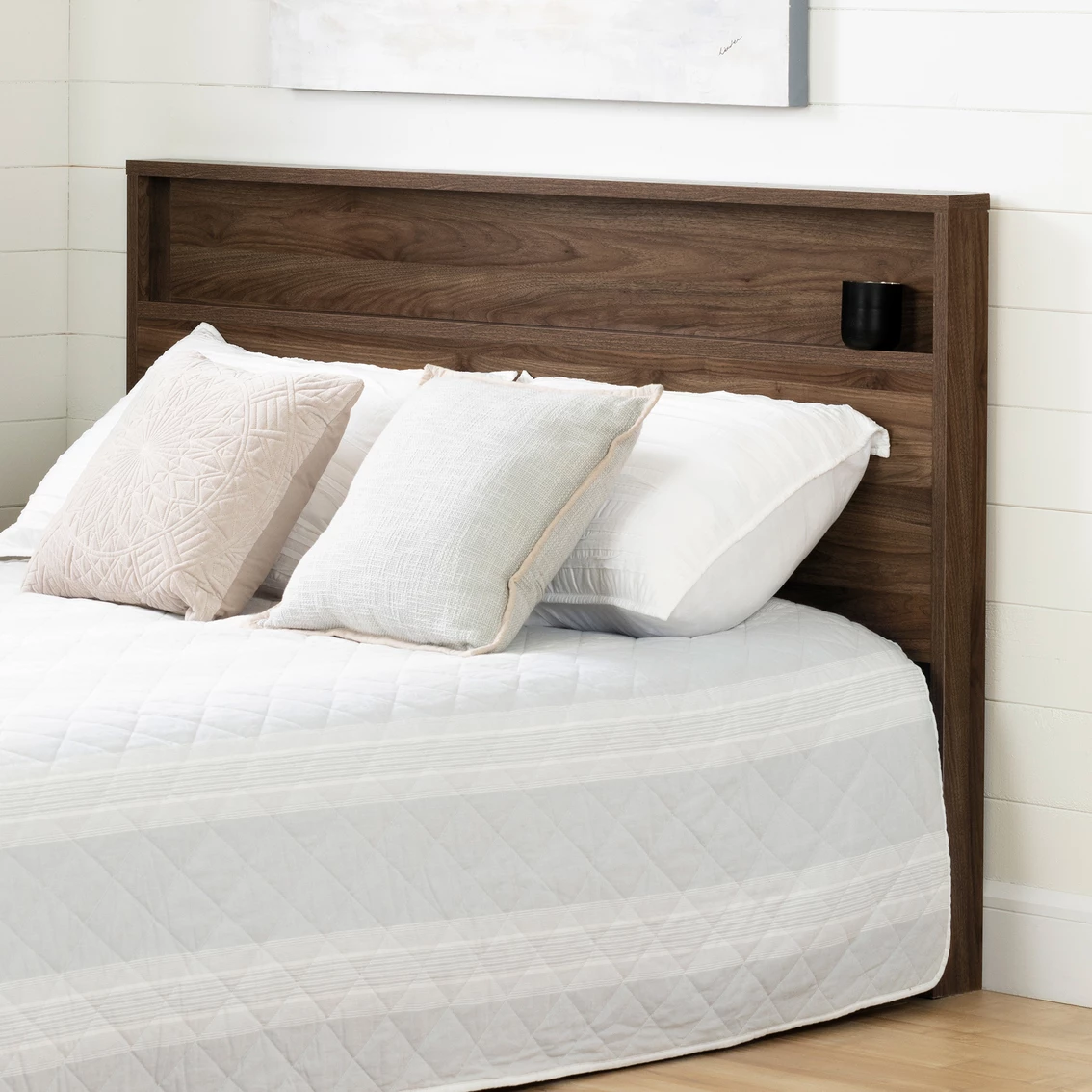 Cheap 🎉 South Shore Tao Full/Queen Headboard With Shelf 🤩 4 Cheap 🎉 South Shore Tao Full/Queen Headboard With Shelf 🤩 - Image 2