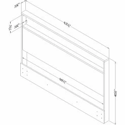 Cheap 🎉 South Shore Tao Full/Queen Headboard With Shelf 🤩 13 Cheap 🎉 South Shore Tao Full/Queen Headboard With Shelf 🤩 -furniture Shop unnamed file 115