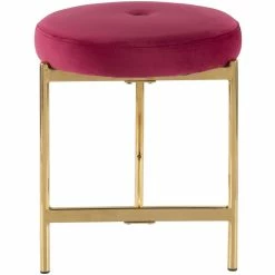 New 🤩 LumiSource Chloe Vanity Stool 👏 -furniture Shop unnamed file 1156