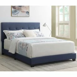 Budget ⌛ Accentrics Home Biscuit Tufted Bed 😉 -furniture Shop unnamed file 122