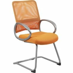 Discount 💯 Presidential Seating Boss Mesh Back Guest Chair With Pewter Finish 🔥 -furniture Shop unnamed file 1270