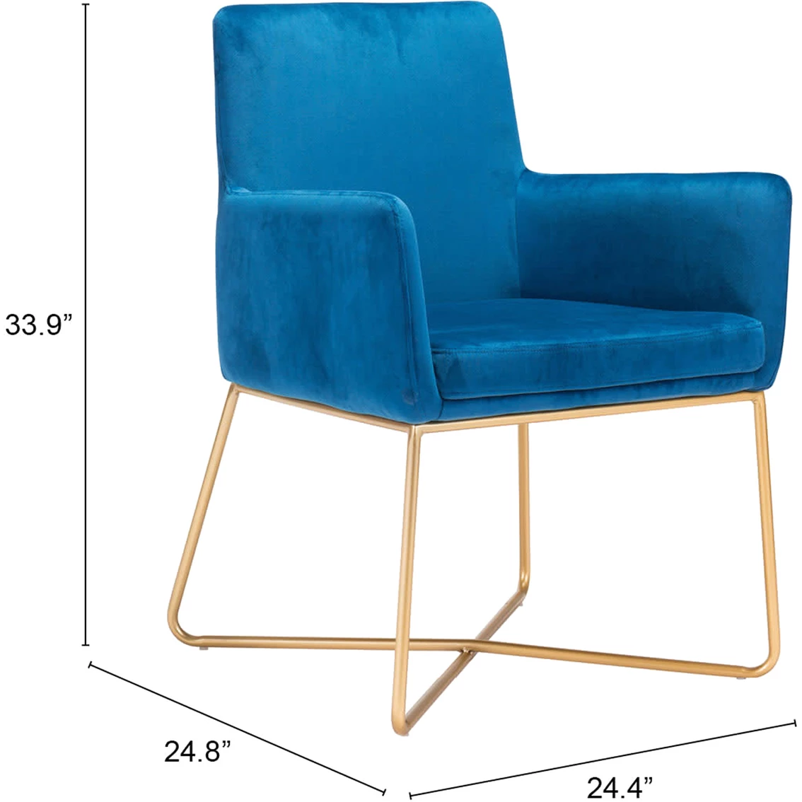 Best Sale ⌛ Zuo Modern Honoria Arm Chair 🥰 8 Best Sale ⌛ Zuo Modern Honoria Arm Chair 🥰 - Image 6