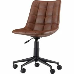 Coupon 🎁 Simpli Home Chambers Swivel Office Chair 🌟