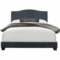 Deals 🤩 Accentrics Home All In One Modified Camel Back Upholstered Bed 👍