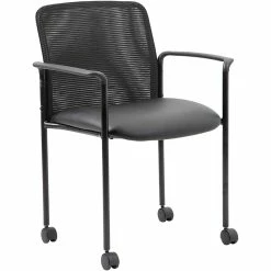 Budget 👍 Presidential Seating Boss Mesh Guest Chair With Casters 😍