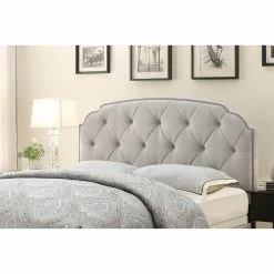 Flash Sale ๐ Accentrics Home Curved Upholstered Headboard ๐