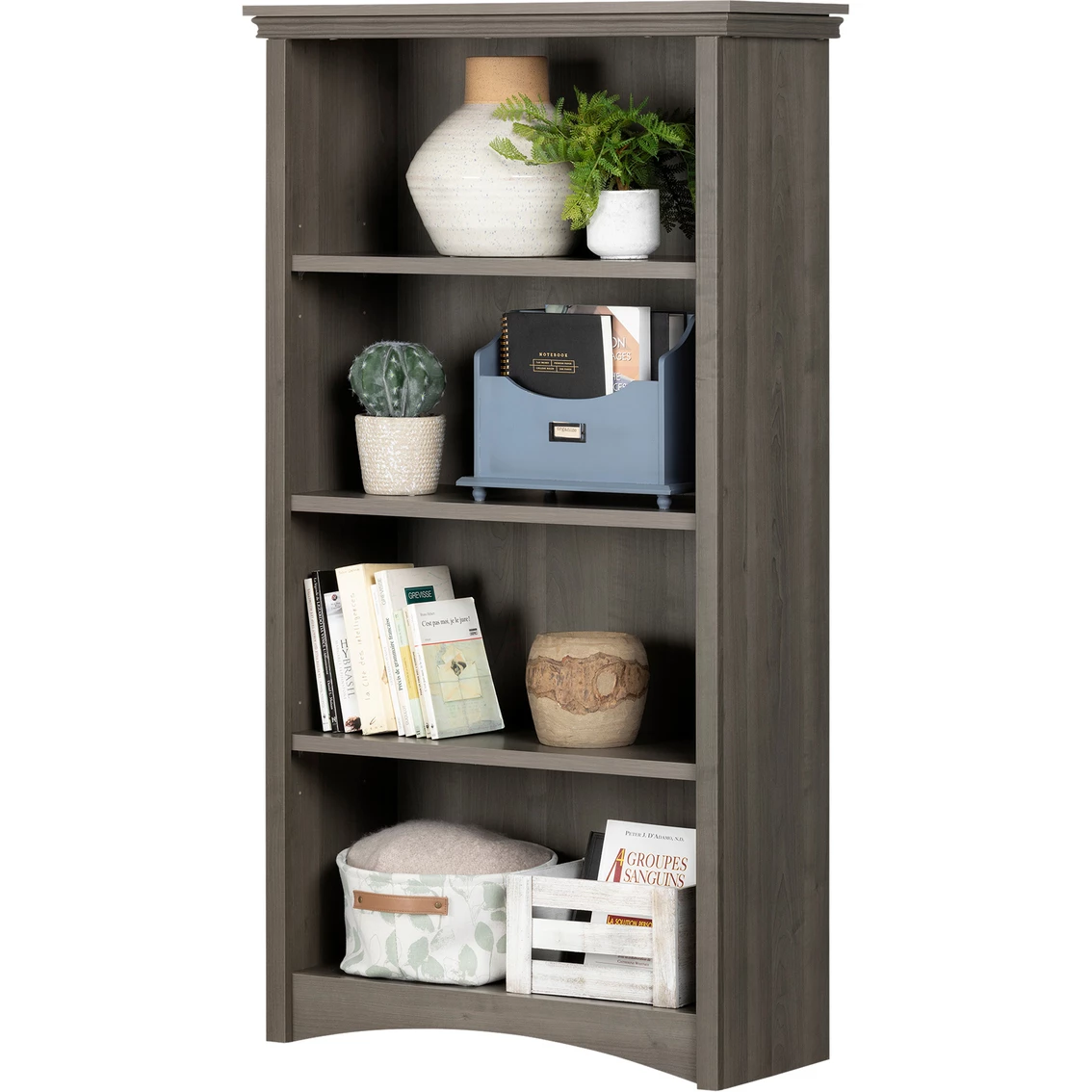 Outlet ๐งจ South Shore Gascony 4 Shelf Bookcase ๐ 4 Outlet ๐งจ South Shore Gascony 4 Shelf Bookcase ๐ - Image 2