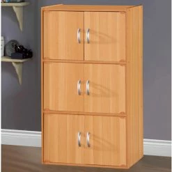 Promo ⭐ Hodedah 6 Door Storage Cabinet 🥰