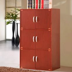 Promo ⭐ Hodedah 6 Door Storage Cabinet 🥰 -furniture Shop unnamed file 1434