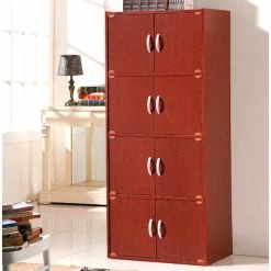 Outlet 👏 Hodedah 8 Door Storage Cabinet 🎁 -furniture Shop unnamed file 1438