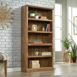 Buy 🔥 Sauder Select 5 Shelf Bookcase 🌟