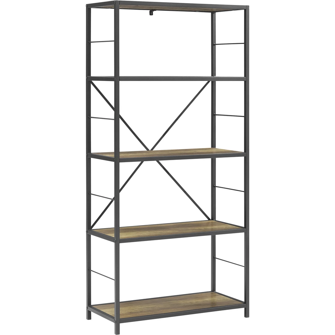 Cheapest โ Walker Edison 63 In. Rustic Industrial Bookcase ๐ฏ 6 Cheapest โ Walker Edison 63 In. Rustic Industrial Bookcase ๐ฏ - Image 4