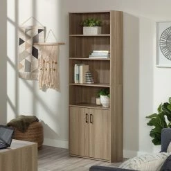 Coupon 🔔 Sauder Beginnings Bookcase With Doors 🔥