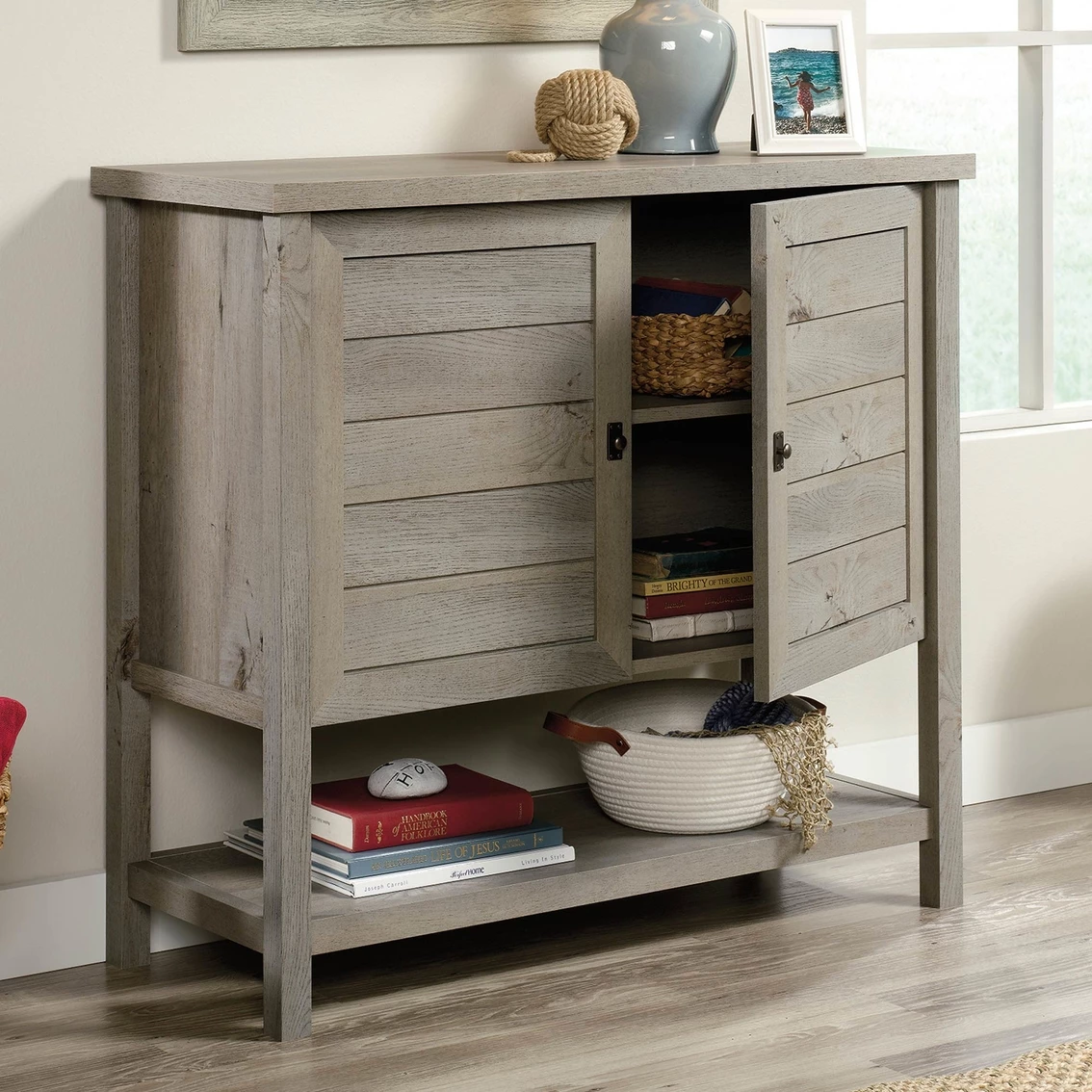 Best deal ๐ Sauder Cottage Road Storage Cabinet ๐งจ 4 Best deal ๐ Sauder Cottage Road Storage Cabinet ๐งจ - Image 2