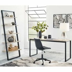 New 🛒 Signature Design By Ashley Waylowe 74 In. Bookcase ✔️ -furniture Shop unnamed file 1531