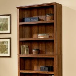 New 🔥 Sauder 5 Shelf Bookcase 🛒
