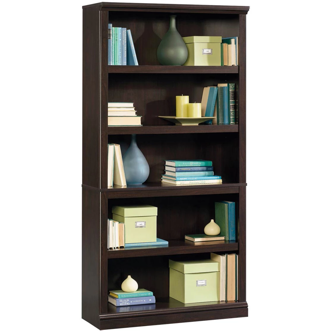 Budget ๐ Sauder Shoal Creek 5 Shelf Bookcase ๐ 3 Budget ๐ Sauder Shoal Creek 5 Shelf Bookcase ๐