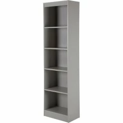 Budget 🎉 South Shore Axess 5 Shelf Narrow Bookcase 🎁 -furniture Shop unnamed file 1636