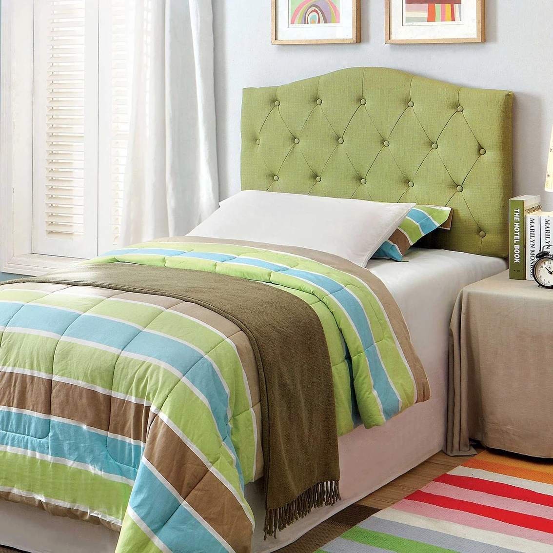 Outlet 😀 Furniture Of America Alipaz Twin Headboard 😍 4 Outlet 😀 Furniture Of America Alipaz Twin Headboard 😍 - Image 2