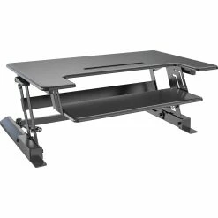 Outlet ⌛ Other Brands 36 In. Sit To Stand Tabletop Monitor Riser Height Adjustable Stand Up Desk 🔔