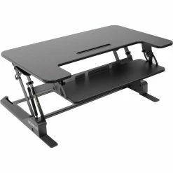 furniture Shop 32 Best deal โ Mount-It! Wide Standing Desk Converter With Gas Spring ๐