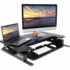 Best deal ⌛ Mount-It! Wide Standing Desk Converter With Gas Spring 🛒 -furniture Shop unnamed file 1733