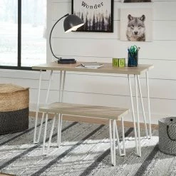 Best Sale 🎉 Signature Design By Ashley Blariden Youth Desk With Bench ✨ -furniture Shop unnamed file 1736