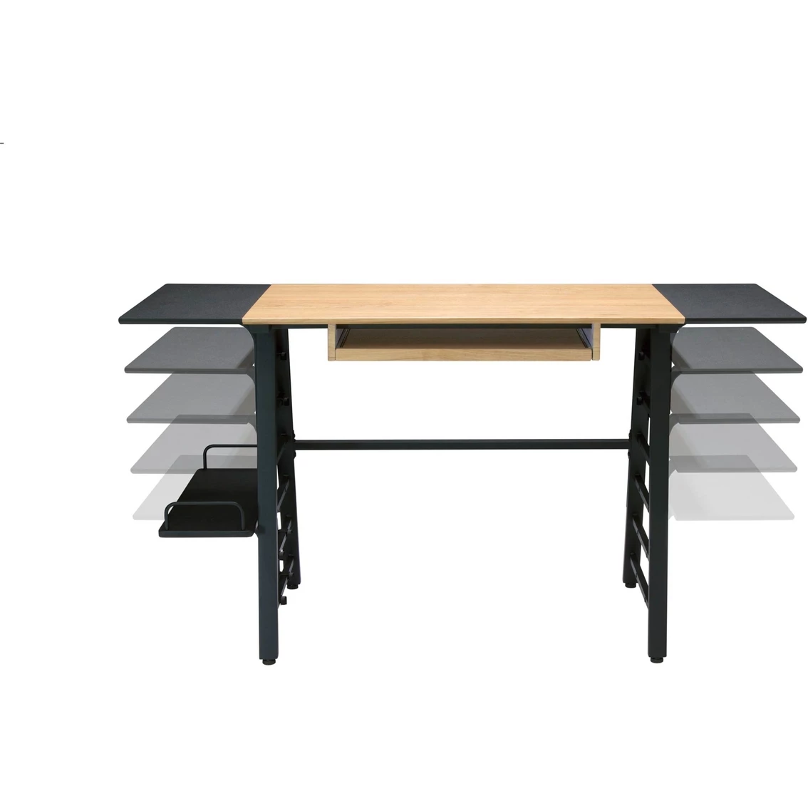 Cheapest 👍 Calico Designs Ashwood Convertible Desk With Height Adjustable Shelves 😉 5 Cheapest 👍 Calico Designs Ashwood Convertible Desk With Height Adjustable Shelves 😉 - Image 3