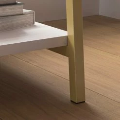 Discount ⭐ Sauder North Avenue Modern Desk With Open Shelves In White 👏 -furniture Shop unnamed file 1778