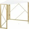 Deals 😀 LumiSource Folia Corner Desk In Goldtone Metal And White Wood 🛒 -furniture Shop unnamed file 1787