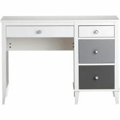 furniture Shop 18 Brand new โจ Little Seeds Monarch Hill Poppy Kids' White Desk Grey Drawers ๐