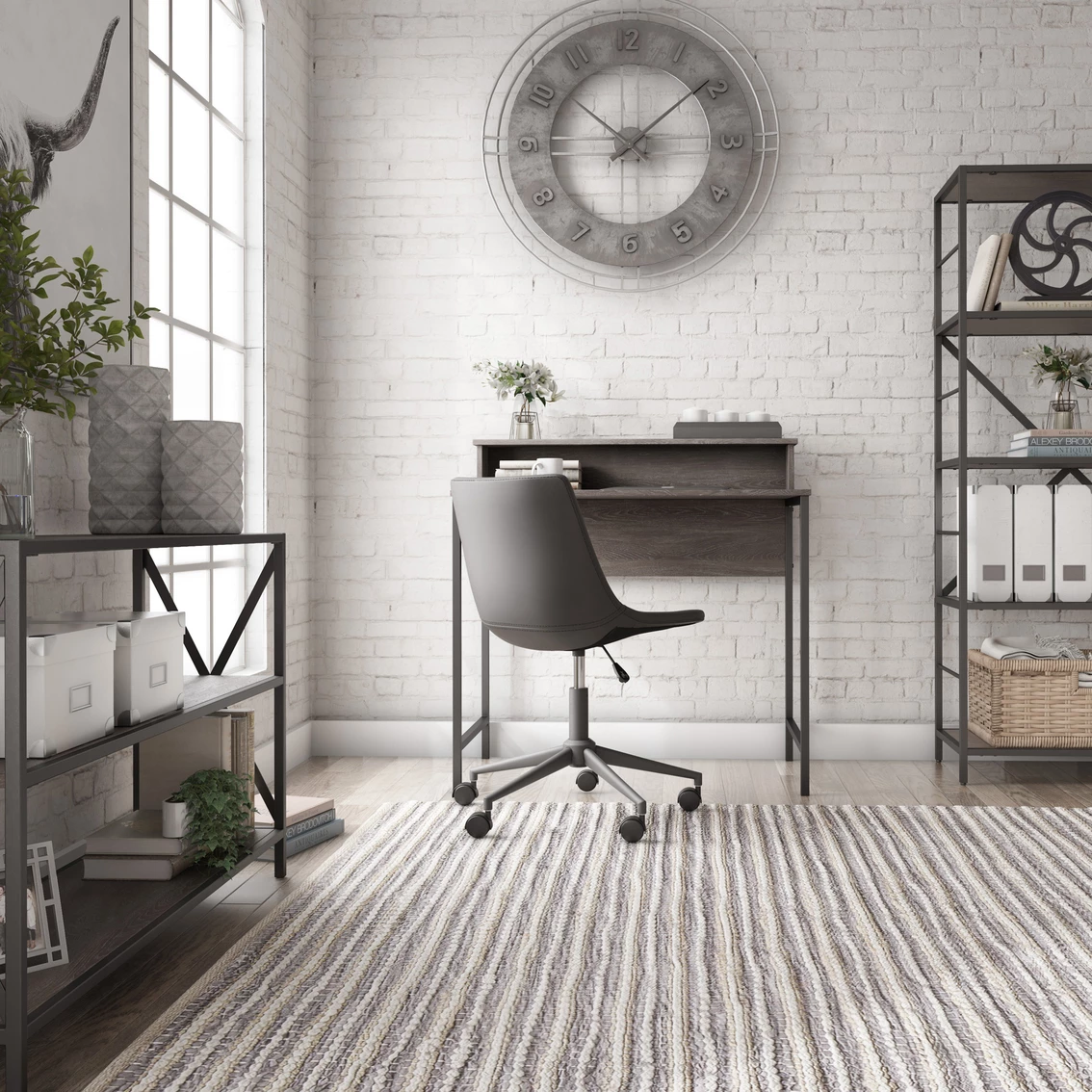 Top 10 🔔 Signature Design By Ashley Freedan Home Office Desk 👏 8 Top 10 🔔 Signature Design By Ashley Freedan Home Office Desk 👏 - Image 6