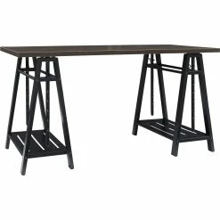 Budget 🤩 Signature Design By Ashley Irene Adjustable Height Desk 😉