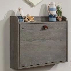 Discount 😉 Sauder Anda Norr Wall Mounted Floating Desk 💯