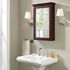 Buy 😉 Crosley Brands Crosley Lydia Mirrored Wall Cabinet ⭐