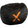 Budget ✨ X Rocker Oversized Gaming Bean Bag, Black And Orange 💯 -furniture Shop unnamed file 2060