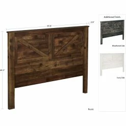 Promo 🛒 Ameriwood Home Farmington Queen Headboard 🤩 -furniture Shop unnamed file 211