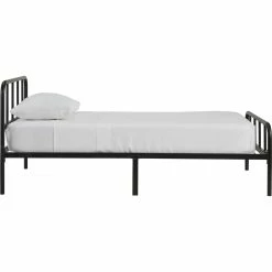 Flash Sale 👏 Signature Design By Ashley Black Trentlore Platform Bed Black ⭐ -furniture Shop unnamed file 215