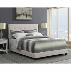 Discount 🛒 Accentrics Home Button Tufted Upholstered Bed ✔️ -furniture Shop unnamed file 230