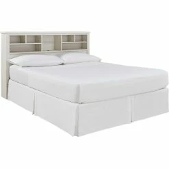 Discount π Signature Design By Ashley Dorrinson Storage Headboard π₯°