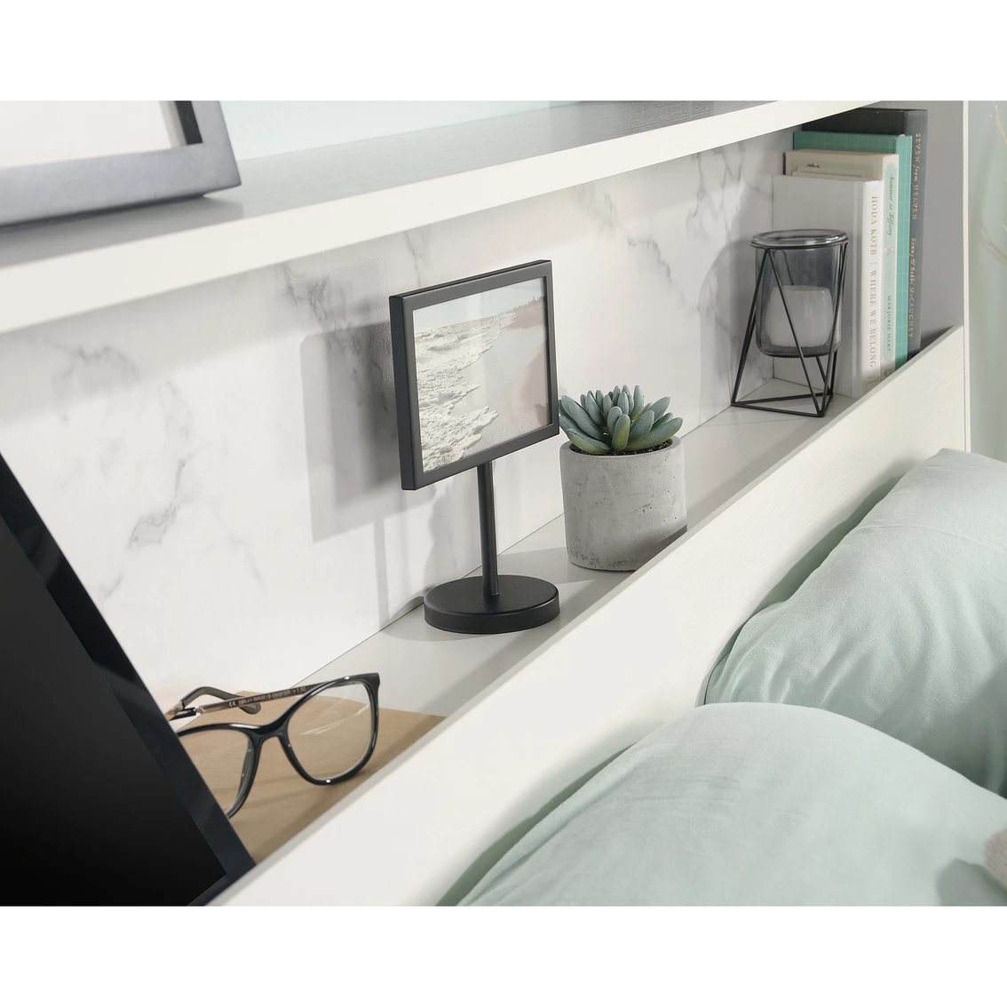 Best reviews of โ Sauder White Full/Queen Headboard With Storage ๐ 4 Best reviews of โ Sauder White Full/Queen Headboard With Storage ๐ - Image 2