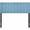 Best Sale 😍 Accentrics Home Vertical Channel Headboard, Blue 😍 -furniture Shop unnamed file 314
