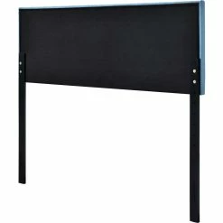 Best Sale 😍 Accentrics Home Vertical Channel Headboard, Blue 😍 -furniture Shop unnamed file 316