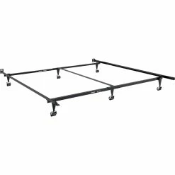Budget 😍 CorLiving Adjustable Queen Or King Metal Bed Frame 🧨